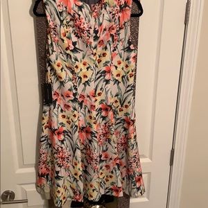 Floral cocktail dress